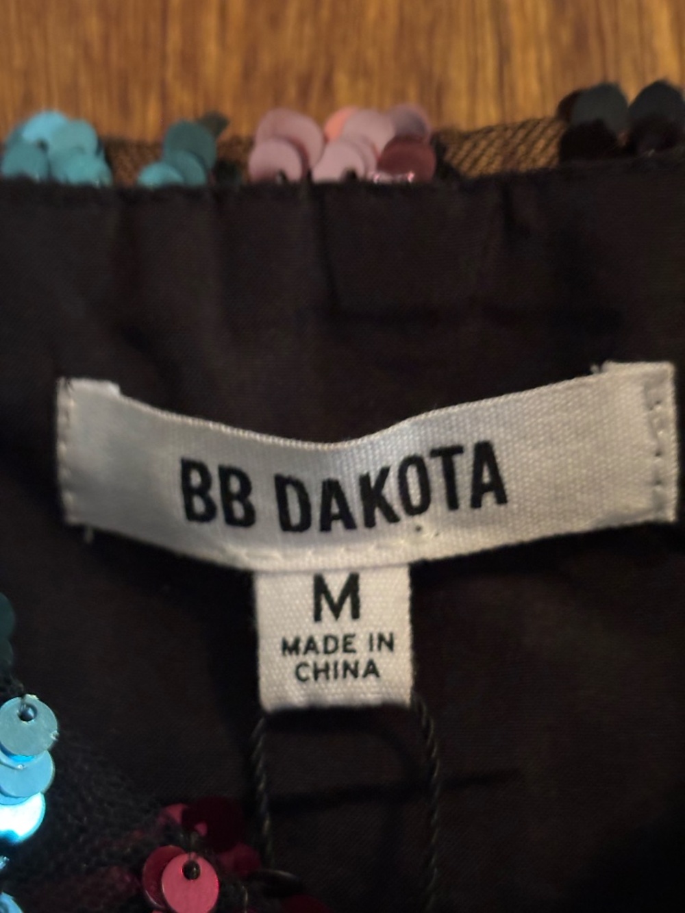 Multi-colord Tank Top by BB Dakota Size M - Picture 3 of 4